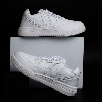 asian Cruzer-02 Men’s Sneakers | Stylish & Lightweight Casual Sneaker for Boys Sneakers For Men(White , 7)