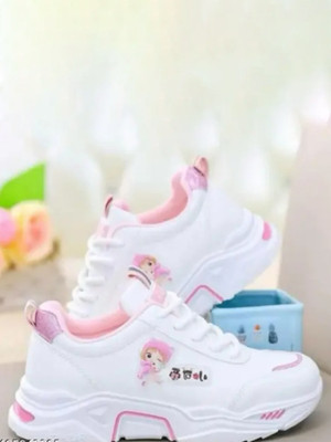 MEGPAR Sneakers For Women(Pink , 6)