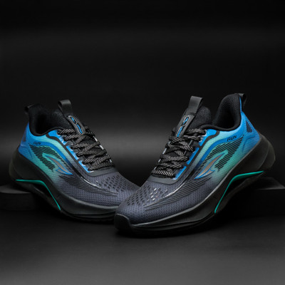 asian Quantum-13 Gym,Sports,Walking,Stylsih with Extra Comfort Running Shoes For Men(Black, Blue , 8)