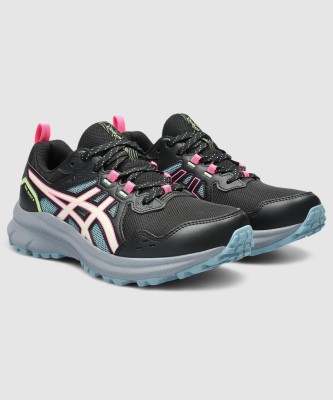 Asics TRAIL SCOUT 3 Running Shoes For Women(Black , 8)