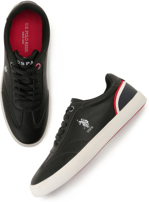 U.S. POLO ASSN. OSKAR 2.0 Sneakers For Men(Black , 8)