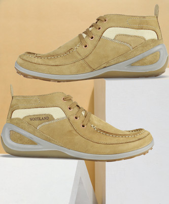 WOODLAND Boots For Men(Camel , 7)