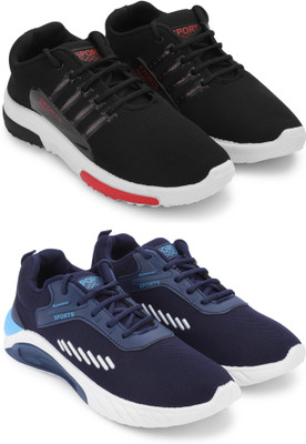 ELASA TY-RUNFREE BLACK NN_TOOFAN BLUE Outdoors For Men(Black , 7)