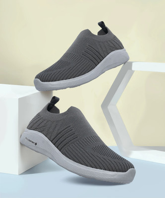 density SOCKS Running Shoes For Men(Grey , 8)