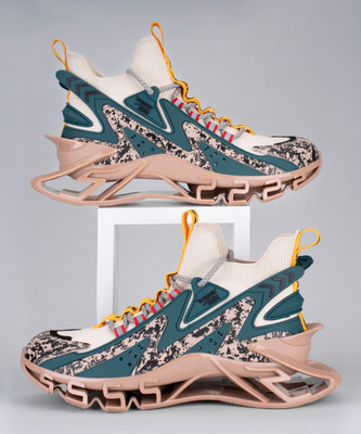 ATOM Multi Print Sneakers For Men(Multicolor , 9)