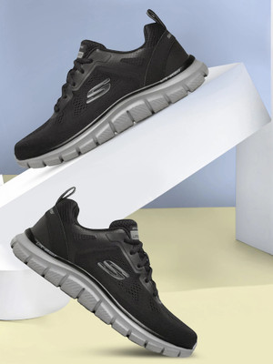 Skechers TRACK - BROADER Casuals For Men(Black , 9)