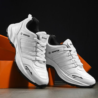 Birde Premium Comfortable Lightweight Regular Wear Walking Shoes For Men Casuals For Men(White , 8)