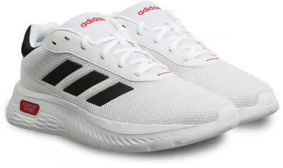 ADIDAS Men's Clous Foam Comfy White Running Shoes For Men(White , 8)