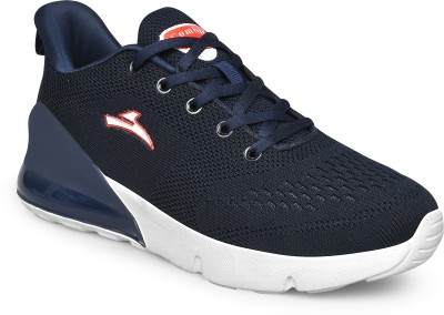 Combit STUNT-01_NAVY BLU/RED Breathable/Lightweight/Comfortable/Walking/Gym/Trendy Running Shoes For Men(Navy)