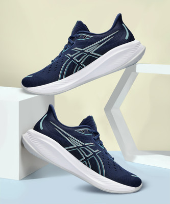 Asics GEL-CUMULUS 26 Running Shoes For Men(Dark Blue , 8)
