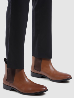 HATS OFF ACCESSORIES Casual Boots For Men(Tan , 6)