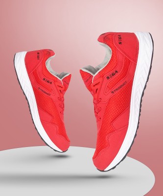 SEGA Red-Marathon Running Shoes For Men(Red)