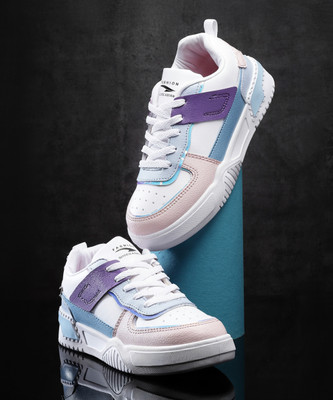 asian Casual Sneaker Shoes For Women | Stylish and Comfortable | Paradise-06 Sneakers For Women(White, Blue , 5)