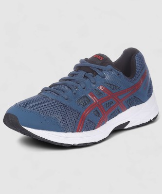 Asics GEL-CONTEND 5B Running Shoes For Men(Blue , 10)