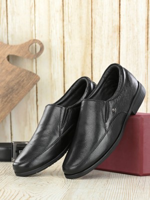 FRANCO Slip On For Men(Black , 8)