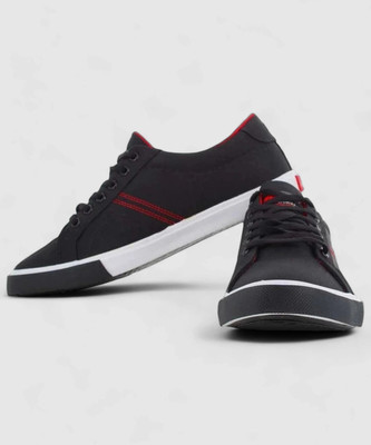 Sparx Sneakers For Men(Black, Red , 8)