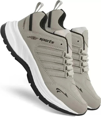Fitze Lite Sports Shoes Running Shoes For Men(Grey , 7)