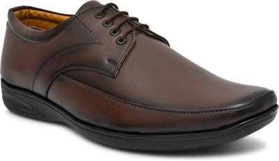Aacrab Grow Derby For Men(Brown , 5)