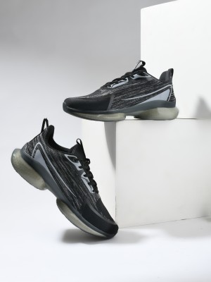 Impakto by Ajanta Hyperjump Running Shoes For Men(Black)