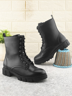 Roadster Boots For Women(Black , 3)