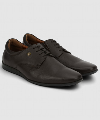 LOUIS PHILIPPE Derby For Men(Brown , 8)