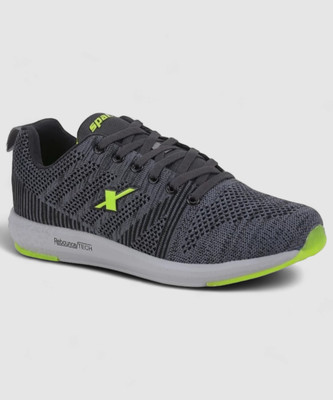 Sparx SM 379 Running Shoes For Men(Grey, Green , 10)