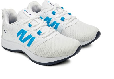 asian Electric-09 Gym,Sports,Walking,Stylish with Extra Comfort Running Shoes For Men(White, Blue)