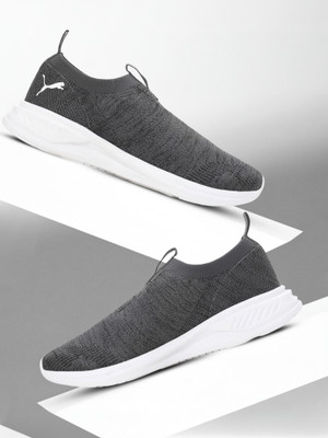 PUMA Scorch Mark Slip On Sneakers For Men(Grey, White , 6)
