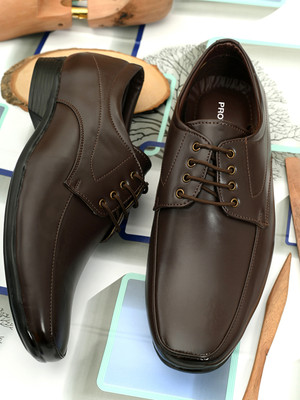 PROVOGUE Lace Up For Men(Brown , 10)