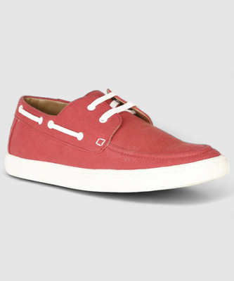 Bata Donald Boat Shoes For Men(Red , 10)