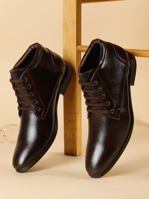 kosher Boot Boots For Men(Brown , 8)