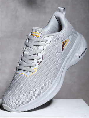 Abros INTER CEPTOR-3 Running Shoes For Men(Grey , 9)