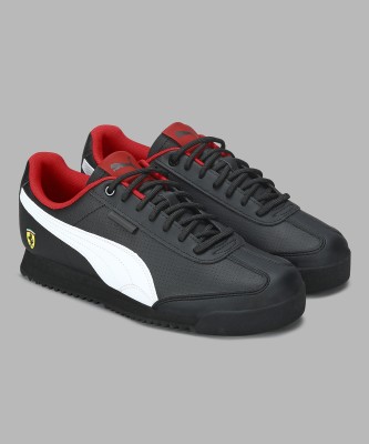 PUMA Scuderia Ferrari Roma Via Casuals For Men(Black , 10)