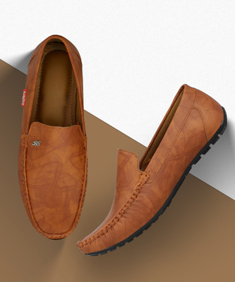GULASS WICK Loafers For Men(Tan , 10)