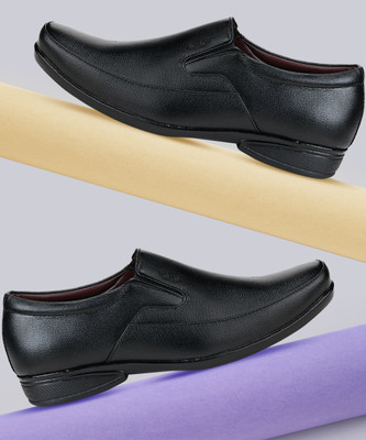 BERSACHE Bersache Loafer Shoes For Men Casuals For Men(Black , 8)