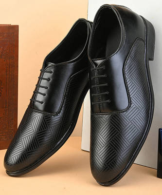 PROVOGUE Lace Up For Men(Black , 9)