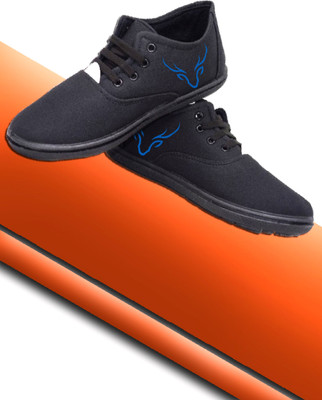 Kenamin Casuals For Men(Black, Blue , 4)