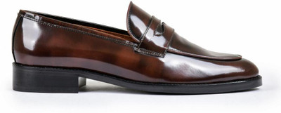 dumanera George Loafers For Men(Brown , 6)