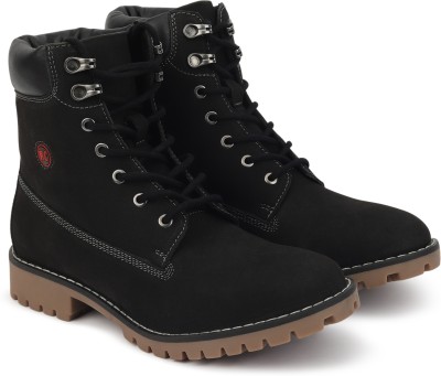 RED CHIEF Boots For Men(Black)