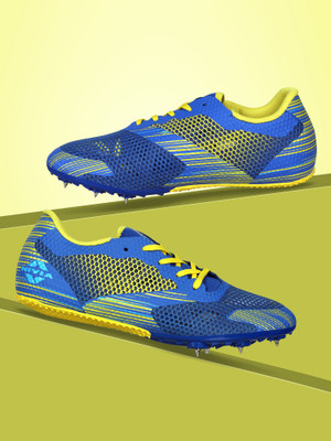 NIVIA TF - 400 Track & Field Running Shoes For Men(Blue , 7)