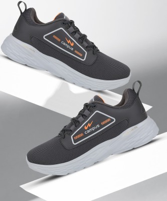 CAMPUS STROM PRO Running Shoes For Men(Grey, Orange)