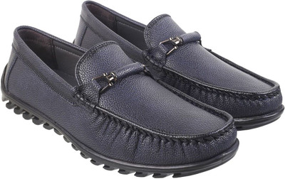 METRO Loafers For Men(Blue , 10)
