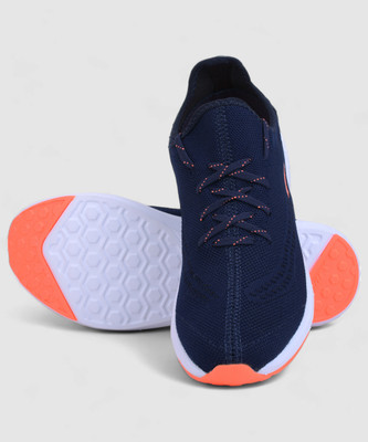 Sparx 482 Running Shoes For Men(Navy, Orange , 8)