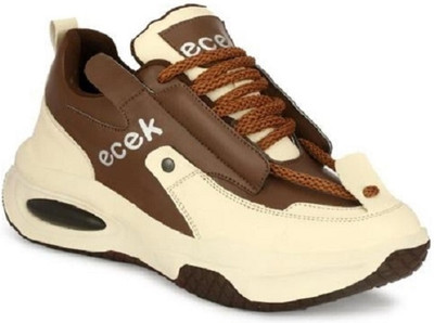 IG enterprises Stylish Casual Sneakers for Men Trendy Lightweight Walking Sports Shoes Casuals For Men(Brown , 7)