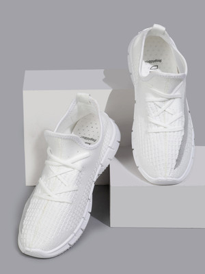RapidBox Stylish & Trendy Sneakers For Men(White , 9)