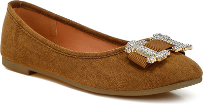 London Rag SH5157_TAN Bellies For Women(Tan , 6)