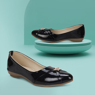 INDOBELLA Bellies For Women(Black , 5)