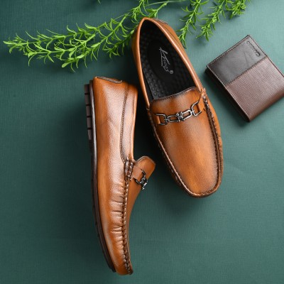Knoos Loafers For Men(Tan)