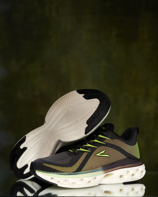 VCTR Stylish Sports Shoes for Men – Ideal for Running, Gym & Training Outdoors For Men(Black, Green , 7)