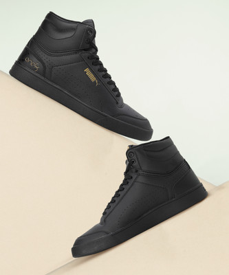 PUMA Shuffle Mid One8 Better V2 Sneakers For Men(Black , 6)